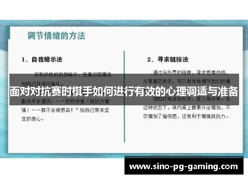 面对对抗赛时棋手如何进行有效的心理调适与准备