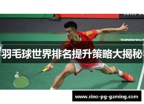 羽毛球世界排名提升策略大揭秘